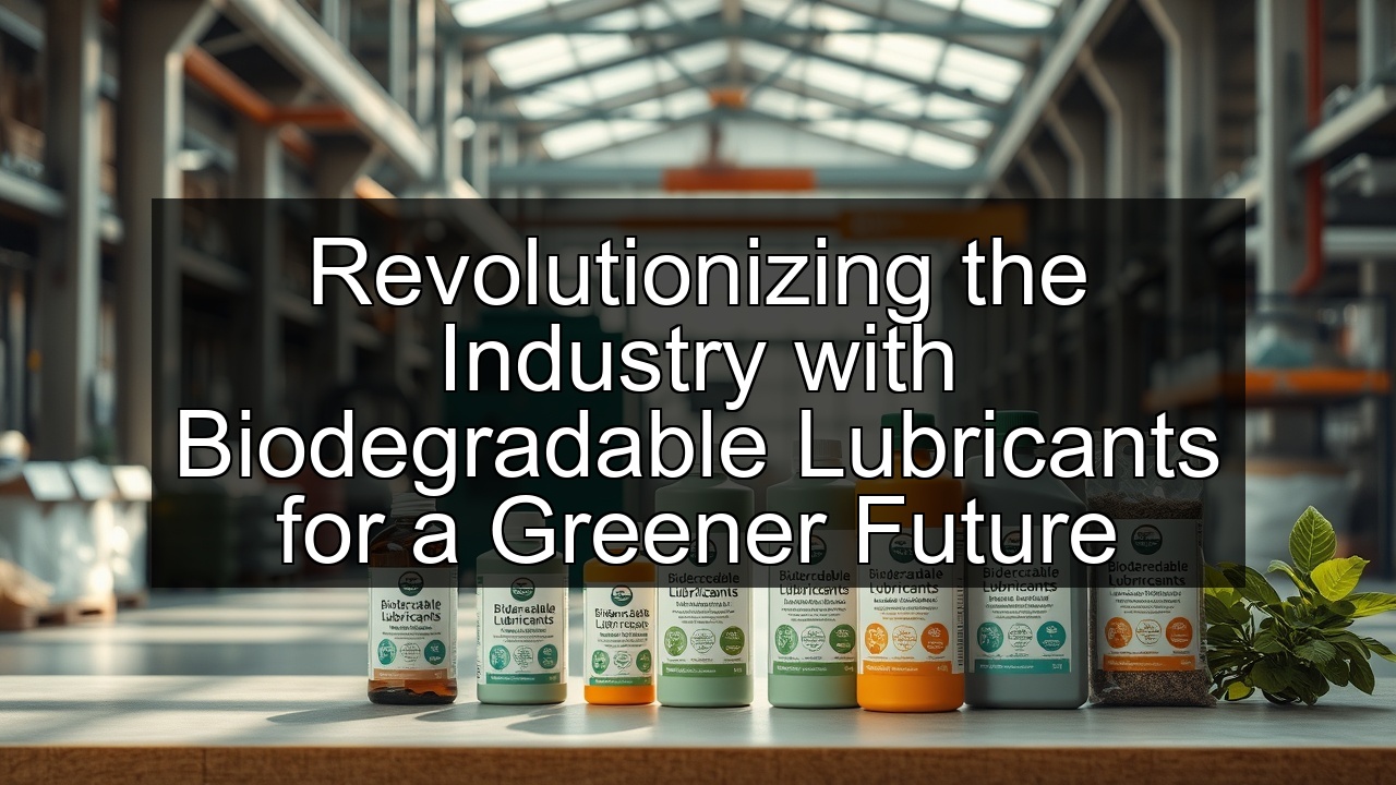 sustainability lubrication gallon sustainable lubricants greases