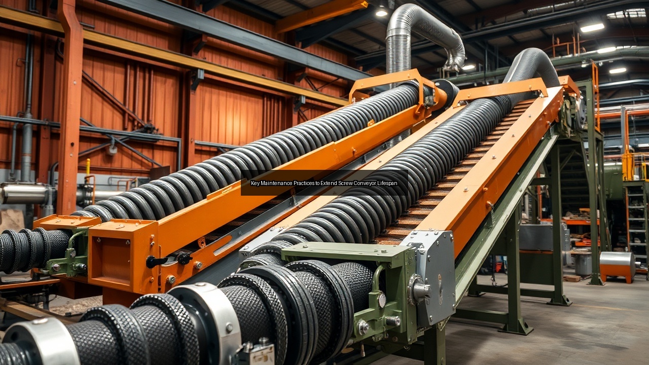 paper screw conveyors screw conveyor screw conveyor systems from James Eagen Sons agriculture